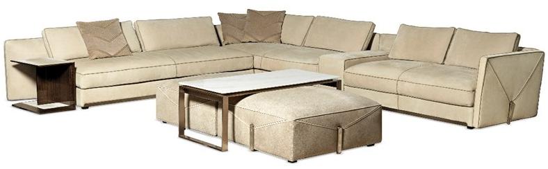 Visionnaire Секционный угловой диван в коже Bastian sun-id-1491585 - Вид №2