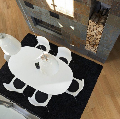 Паркетная доска Golvabia Lightwood Plank Дуб Натур с брашью (Текстурированная) 1190х143 мм 1700200004 - Вид №4