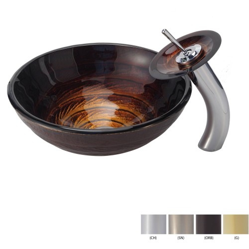 C-GV693-19mm-KGW1700 Накладная раковина на столешницу  прямоугольная Krausru 