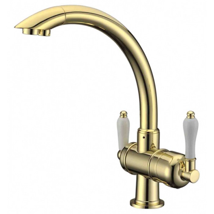 Zorg ZR 327 YF Br Light Смеситель для кухни Zorg 315х215 мм  - Вид №1