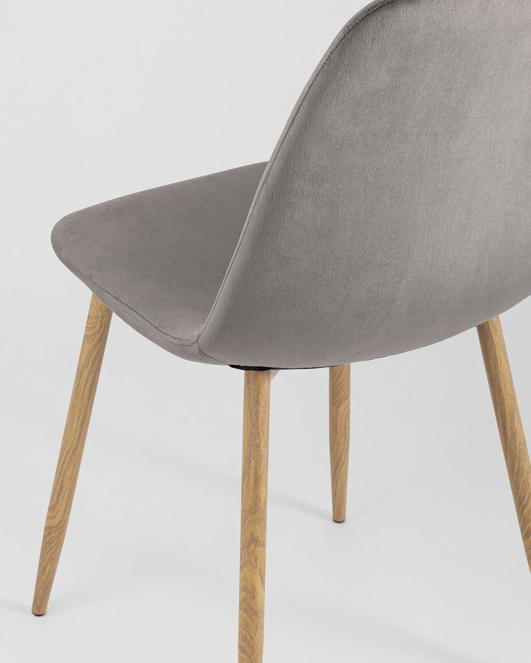 Стул со спинкой серый "Валенсия" STOOL GROUP ДИЗАЙНЕРСКИЕ, ИНТЕРЬЕРНЫЕ 00-3946284 Серый  - Вид №6