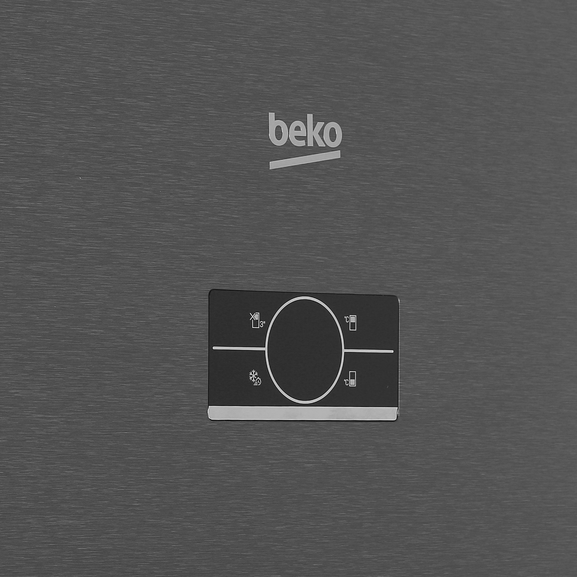 5317824 Холодильник с морозильником   Beko B3DRCNK402HXBR серый STDN-0130734 - Вид №9