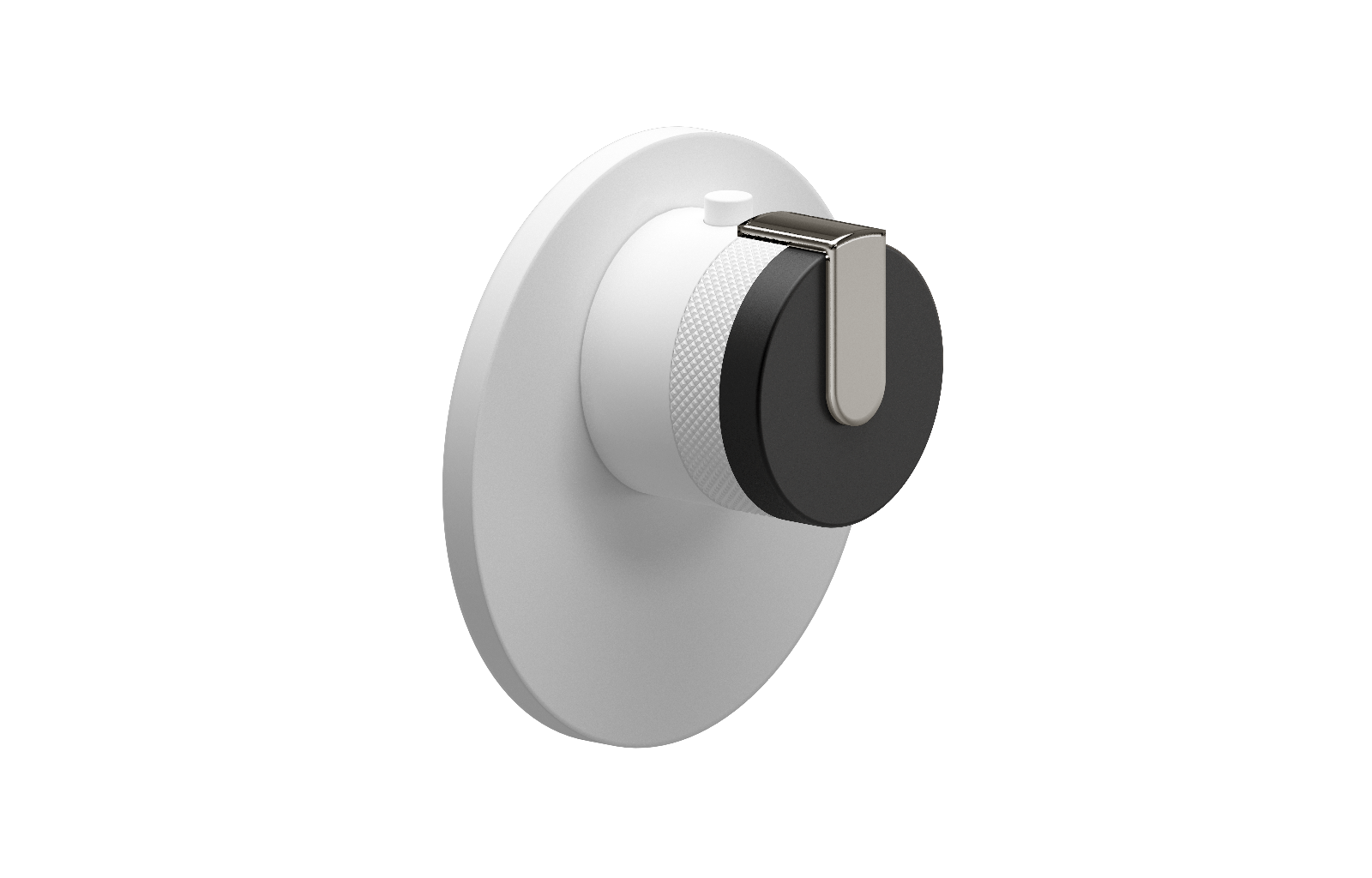 E-8027-R1MBKE-L1PC-WT-T Термостатический переключатель 3/4-Внешняя часть GRAFF MOD+