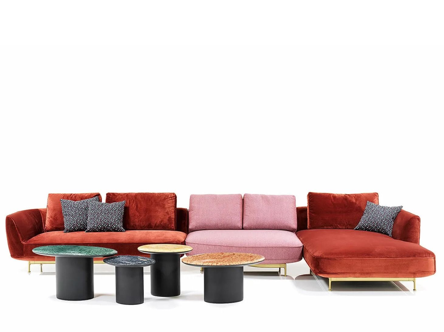 Секционный диван из ткани Wittmann Andes ARCH-00083240 - Вид №1