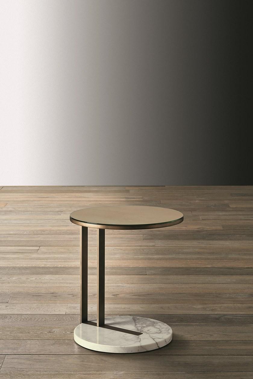 Meridiani Приставной столик из лакированного металла Ralf sun-id-1410182 - Вид №1