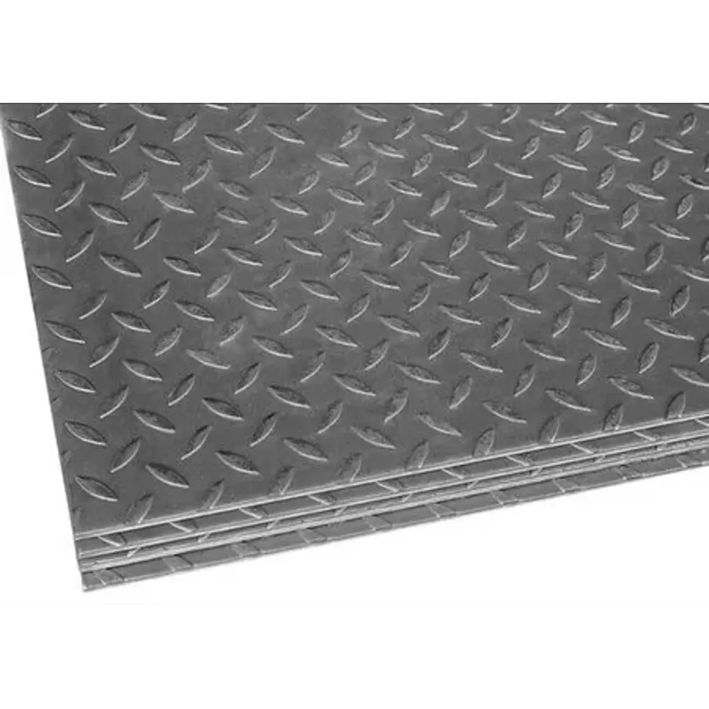 Лист рифленый чечевица 2x300x1200 мм, металл Santreyd STLM-2097875 - Вид №1