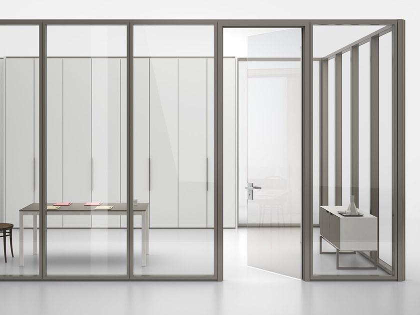Manerba Стеклянная передвижная стена для офиса Wall system sun-id-1511628 - Вид №4