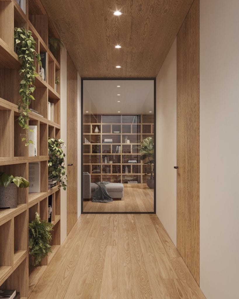 Заподлицо с дубовой стеной GAROFOLI Filomuro ARCH-00086420 - Вид №4