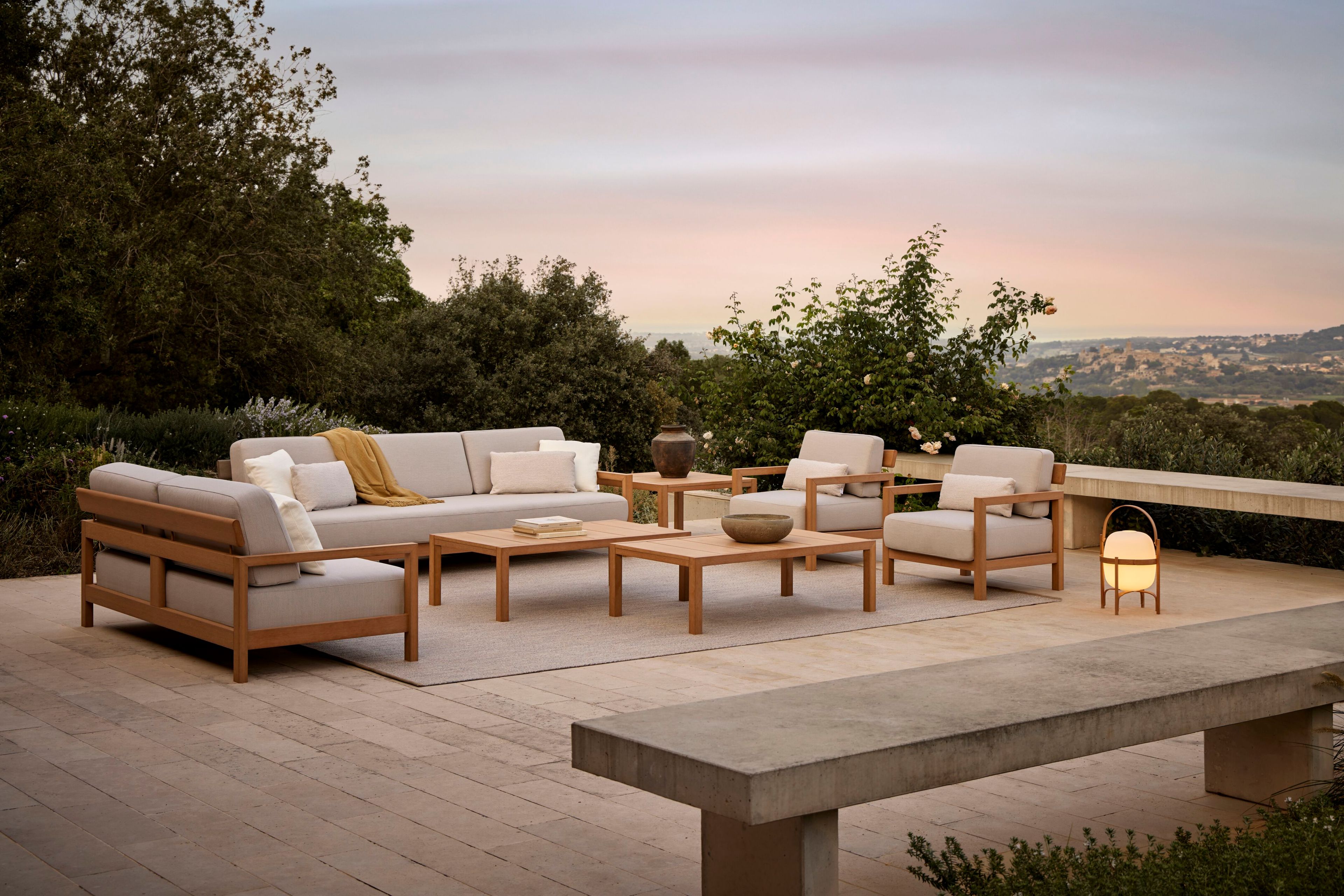 Прямоугольный садовый столик в TechTeak POINT Kubik ARCH-00100577 - Вид №4