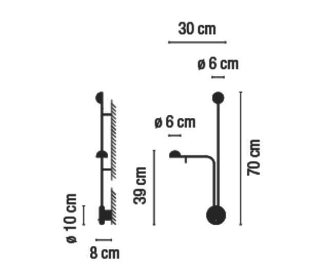 Регулируемый светодиодный настенный светильник Vibia ARCH-00114365 - Вид №9