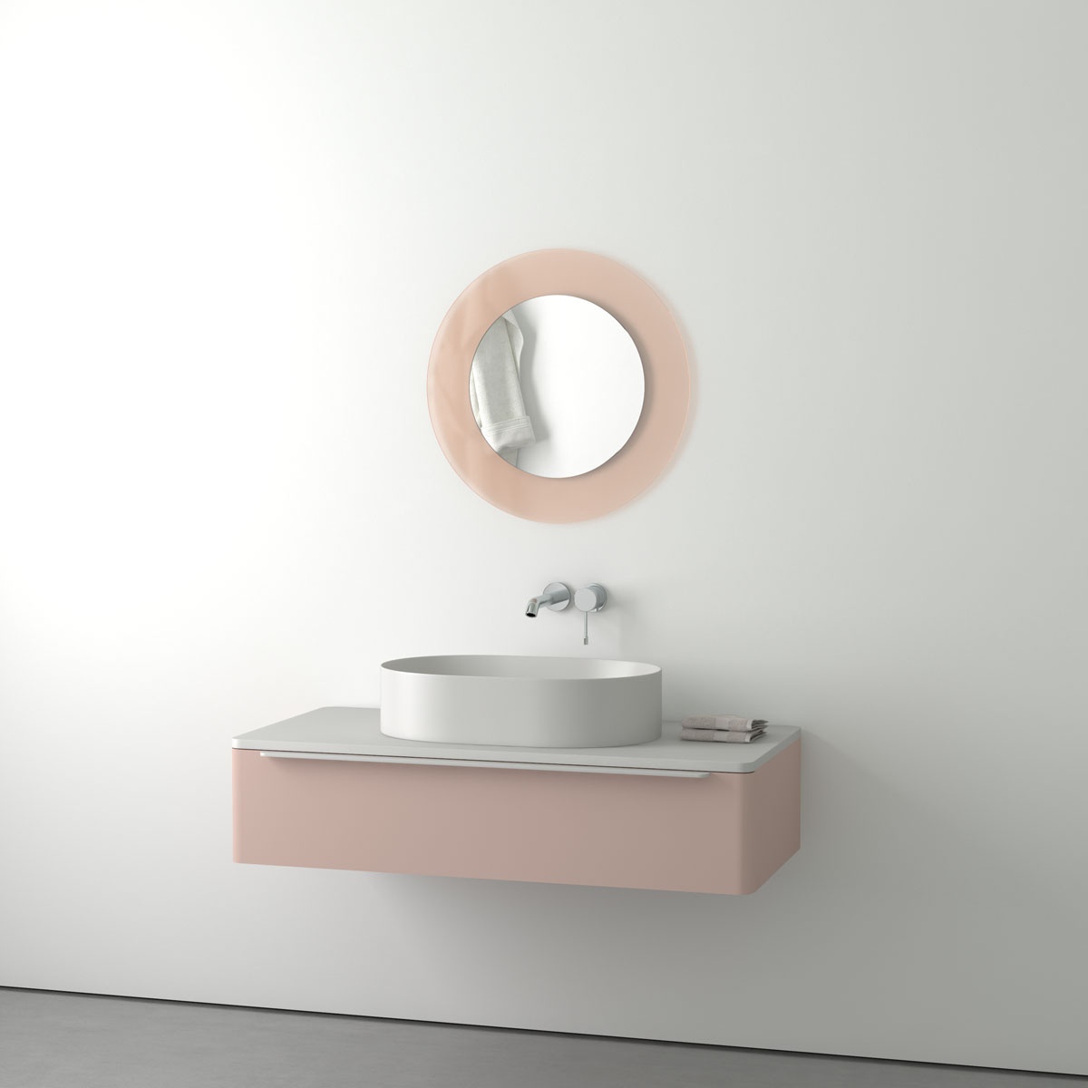 BY 0304 Зеркало на стеклянном основании EVOFORM Double - Вид №2