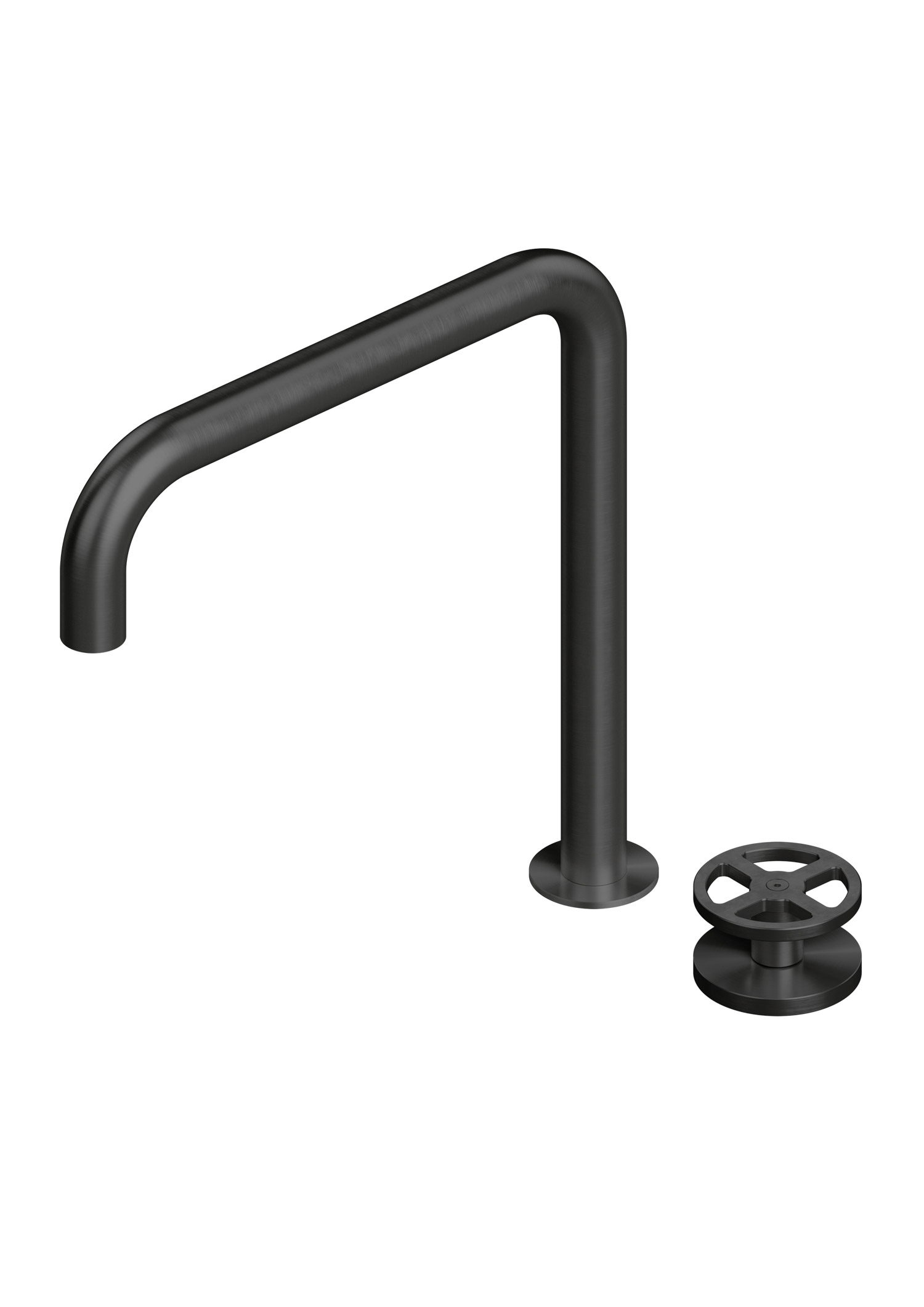 Valvola02. 20 32. Смеситель на два отверстия Quadrodesign - Вид №3