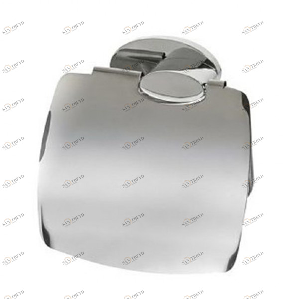 Бумагодержатель с крышкой Bisk (Польша) Diamond 03849 sun-id-561083