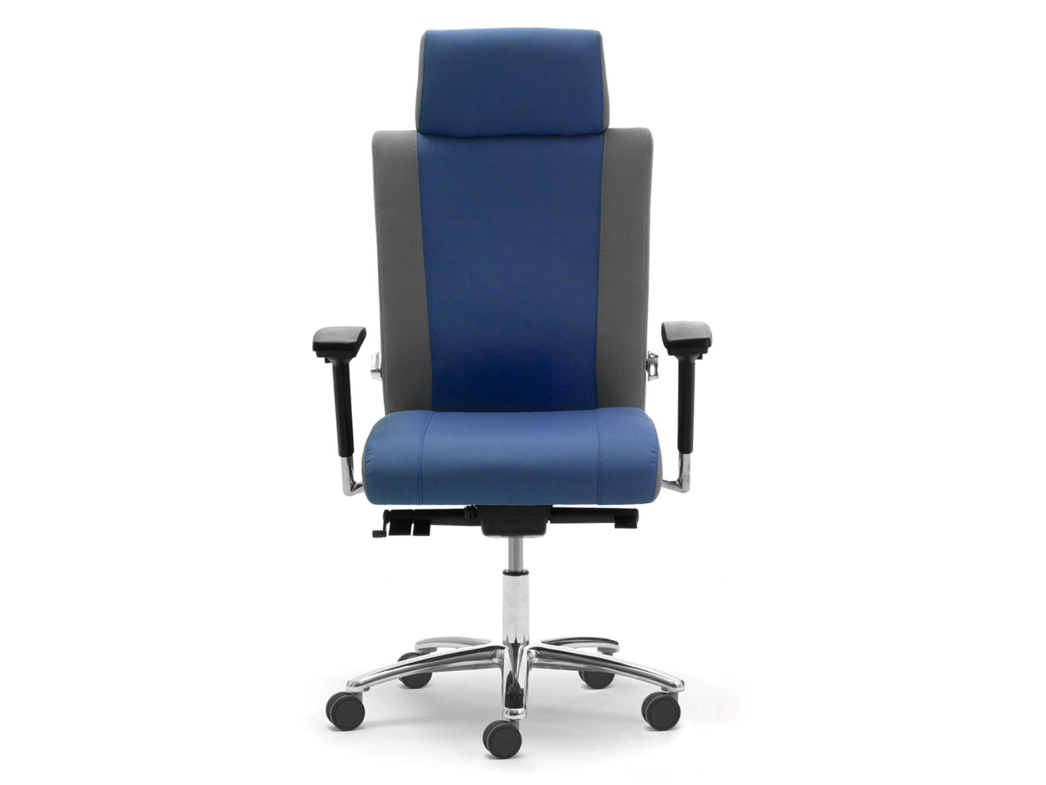 5 спиц подлокотник ткань поворотный операционный стул офис Leyform Non Stop 24H ARCH-00139022 - Вид №7