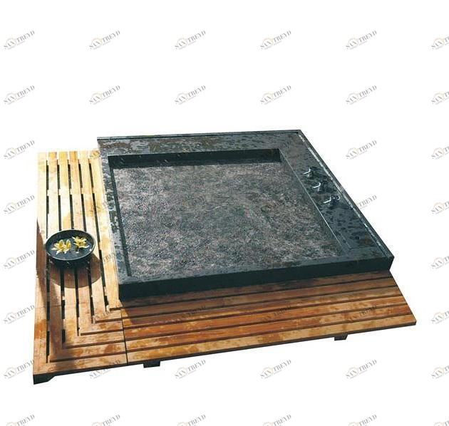 поддон для душа из камня Bati BATi BALi Grassroots 8049