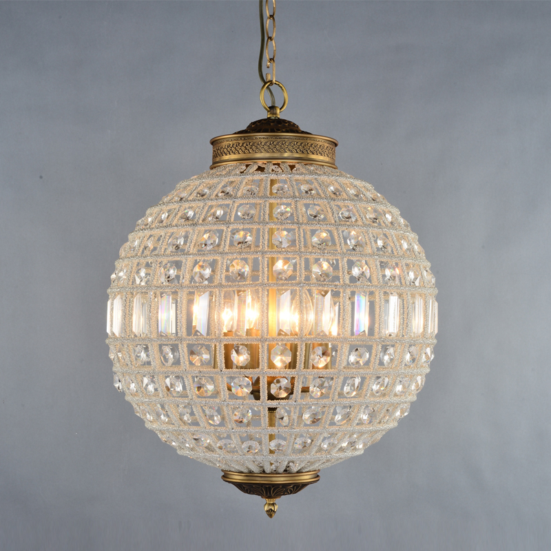 Подвесной светильник Casbah 6 brass от Delight Collection 8980-6D DELIGHT COLLECTION ДИЗАЙНЕРСКИЕ 243732 Прозрачный;латунь  - Вид №1