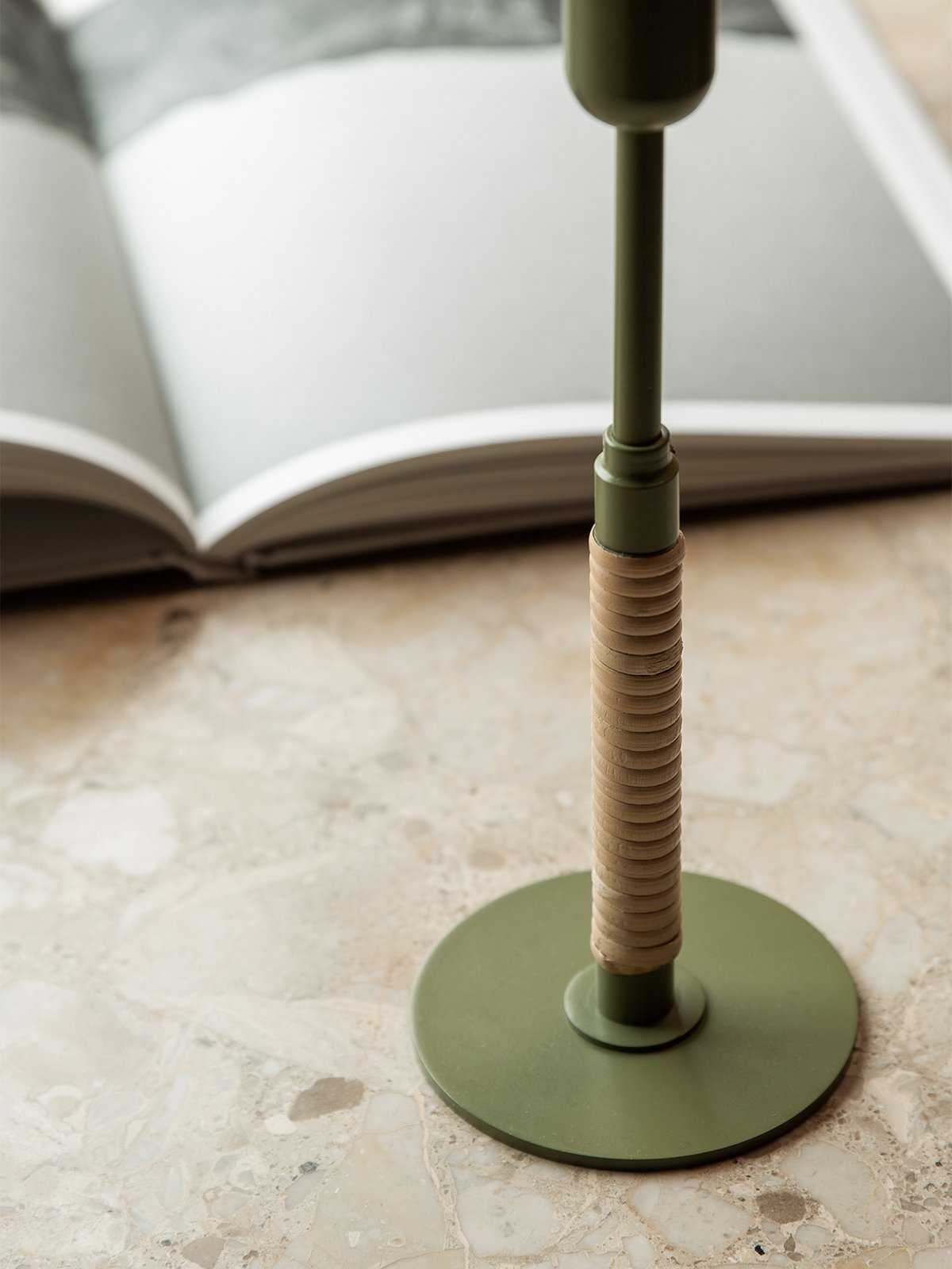 4708429 MENU Подсвечник Duca Оливково-зеленый  - Вид №7