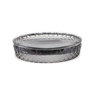 Мыльница PROFFI HOME Gray Crystal — серое стекло для ванной 89381144