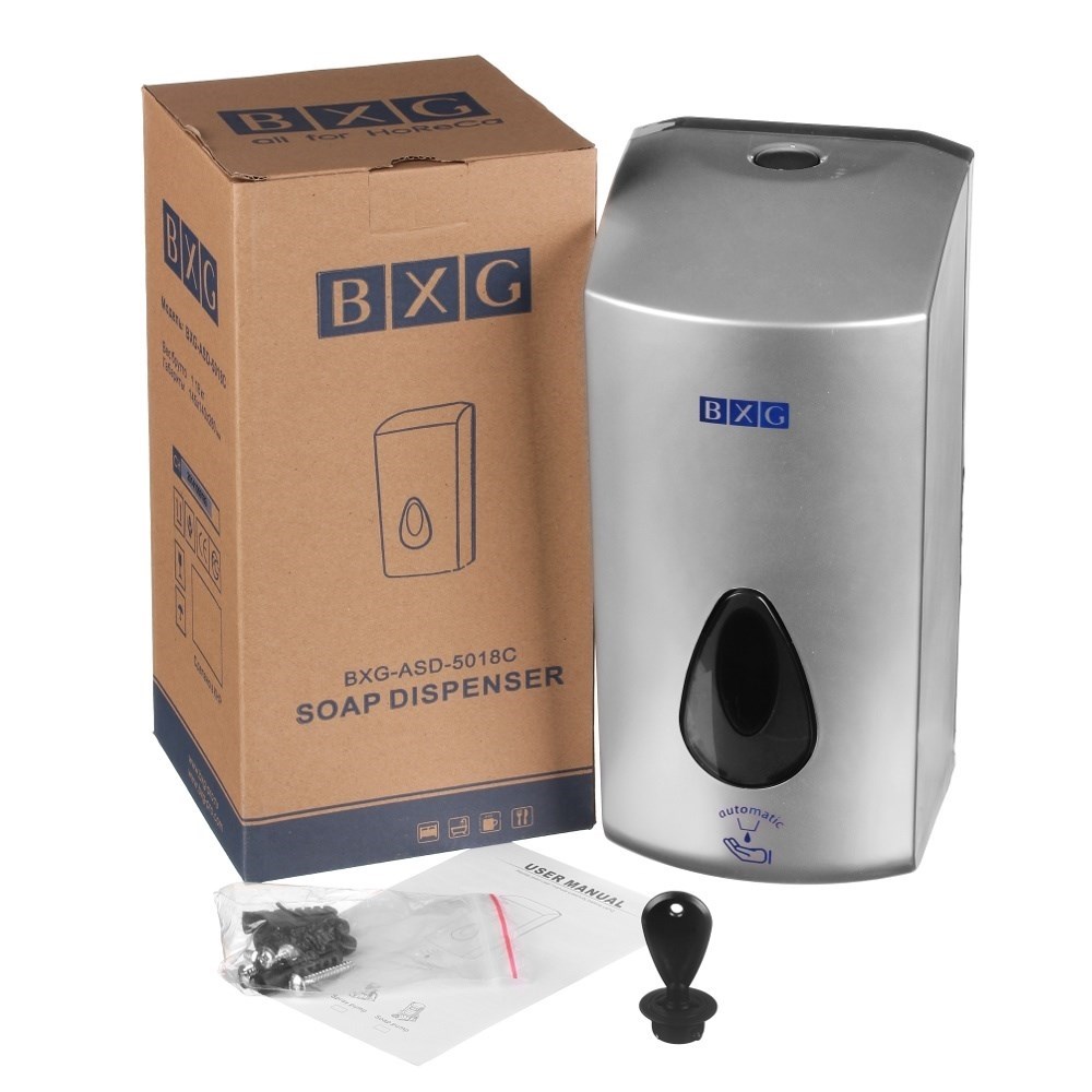 BXG-ASD-5018С - сенсорный диспенсер жидкого мыла (капля) BXG  - Вид №3