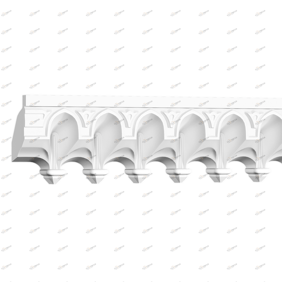 ЕВРОПЛАСТ 1.50.501 Карниз 1.50.501 Пенополиуретан 