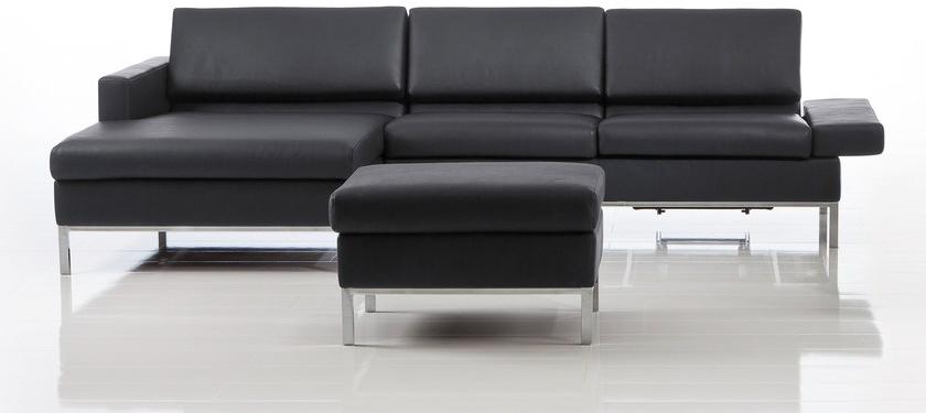 brühl Кожаный диван-кресло с шезлонгом Tomo sun-id-1388402 - Вид №3