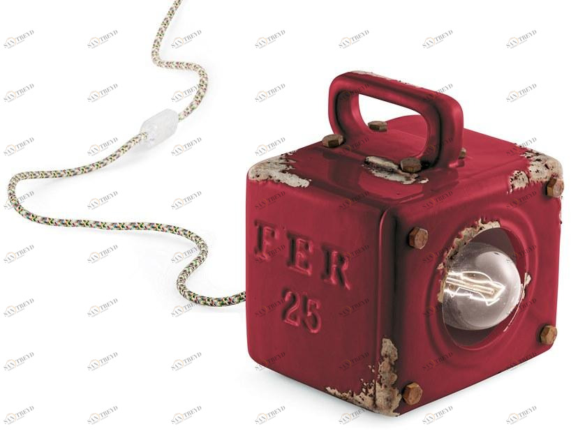 FERROLUCE Керамическая настольная лампа Industrial C1650