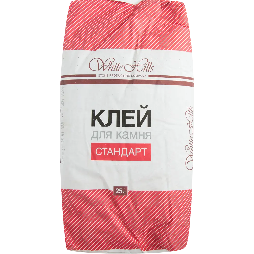 Клей для плитки и камня White Hills Стандарт Серый 25 кг 82278426 STLM-2161483