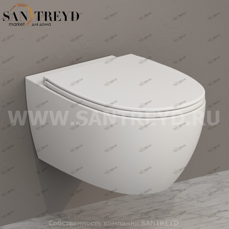 MDS02BO Подвесной унитаз настенный Белый Ceramica Globo 4ALL Италия