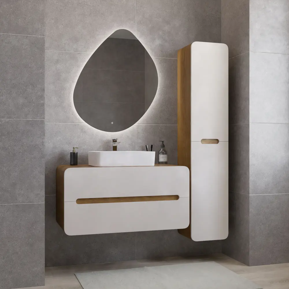 Santreyd Пенал Окинава для ванной с системой плавного закрывания 85284711 STLM-0992956 - Вид №3