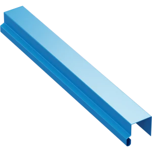 П-планка для профнастила 2 м 0.4 мм RAL 5005 синий 86778607 STLM-2132549