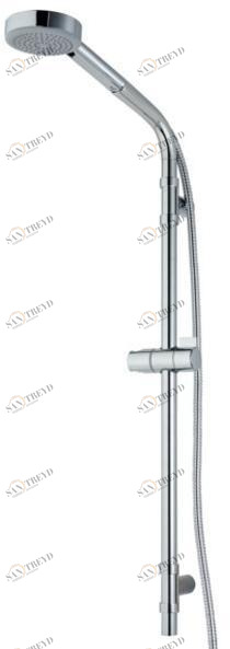 Bossini Хромированная направляющая с ручным душем Dinamica Da4002-n