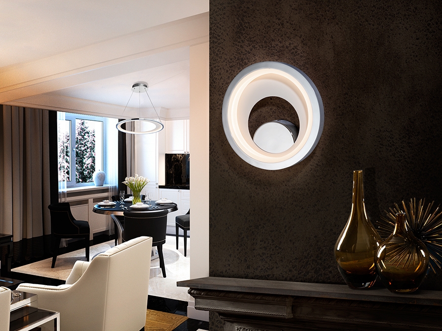 072043 Бра LED хром Schuller Laris - Вид №1