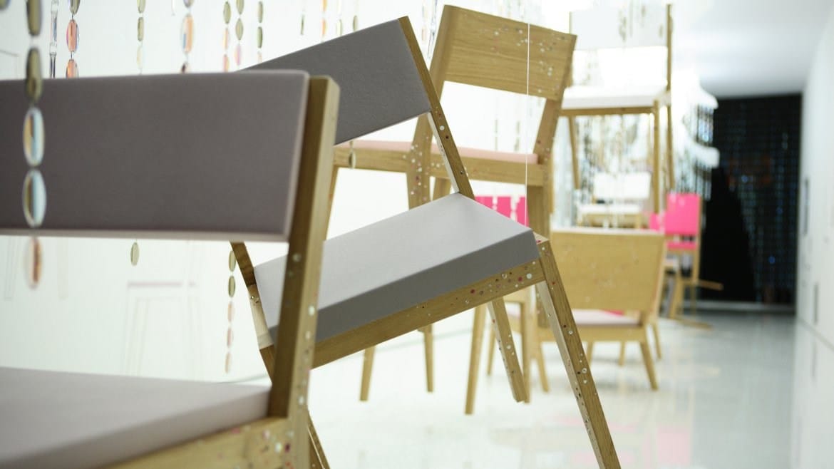 Деревянный стул и QM Foam Quinze & Milan номер 26 ARCH-00051192 - Вид №9