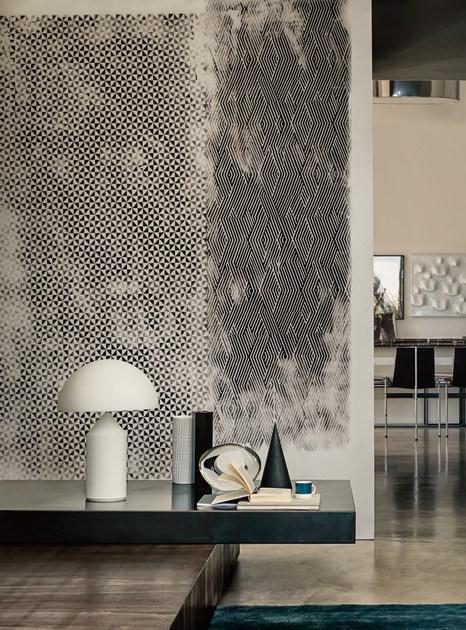 Wall&decò Оптические геометрические обои Contemporary wallpaper 2015 sun-id-1406633 - Вид №1