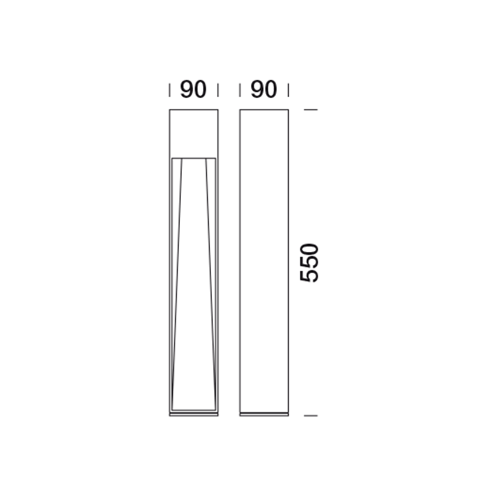 6094669 Мобильный светильник Platek STICK Paletto  STICK H. 550 mm - LED 4000K diffuse  - Вид №14