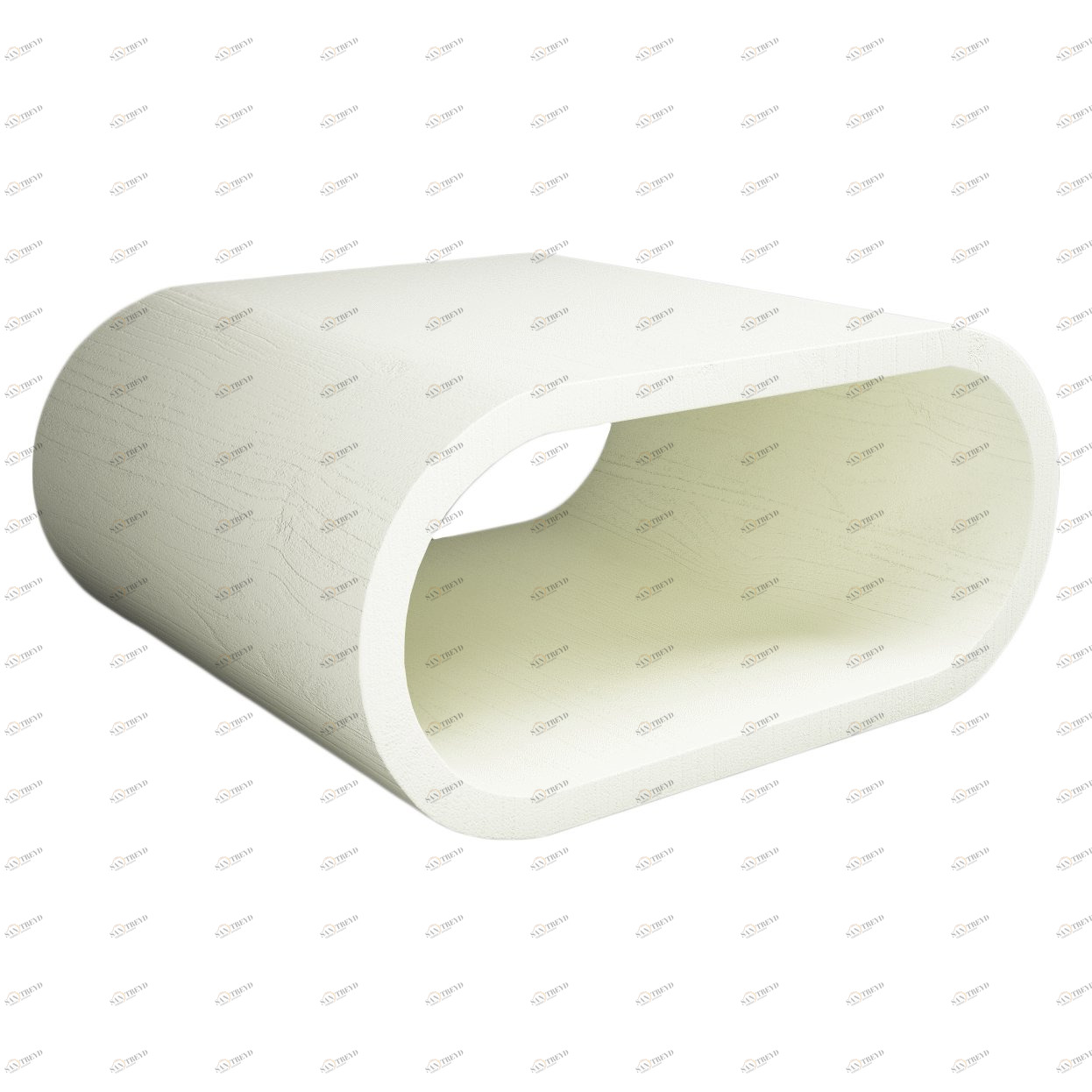 Журнальный столик белый прямоугольный 100 см "Цикл" от Odingeniy ODINGENIY ЦИКЛ 178297 Белый 