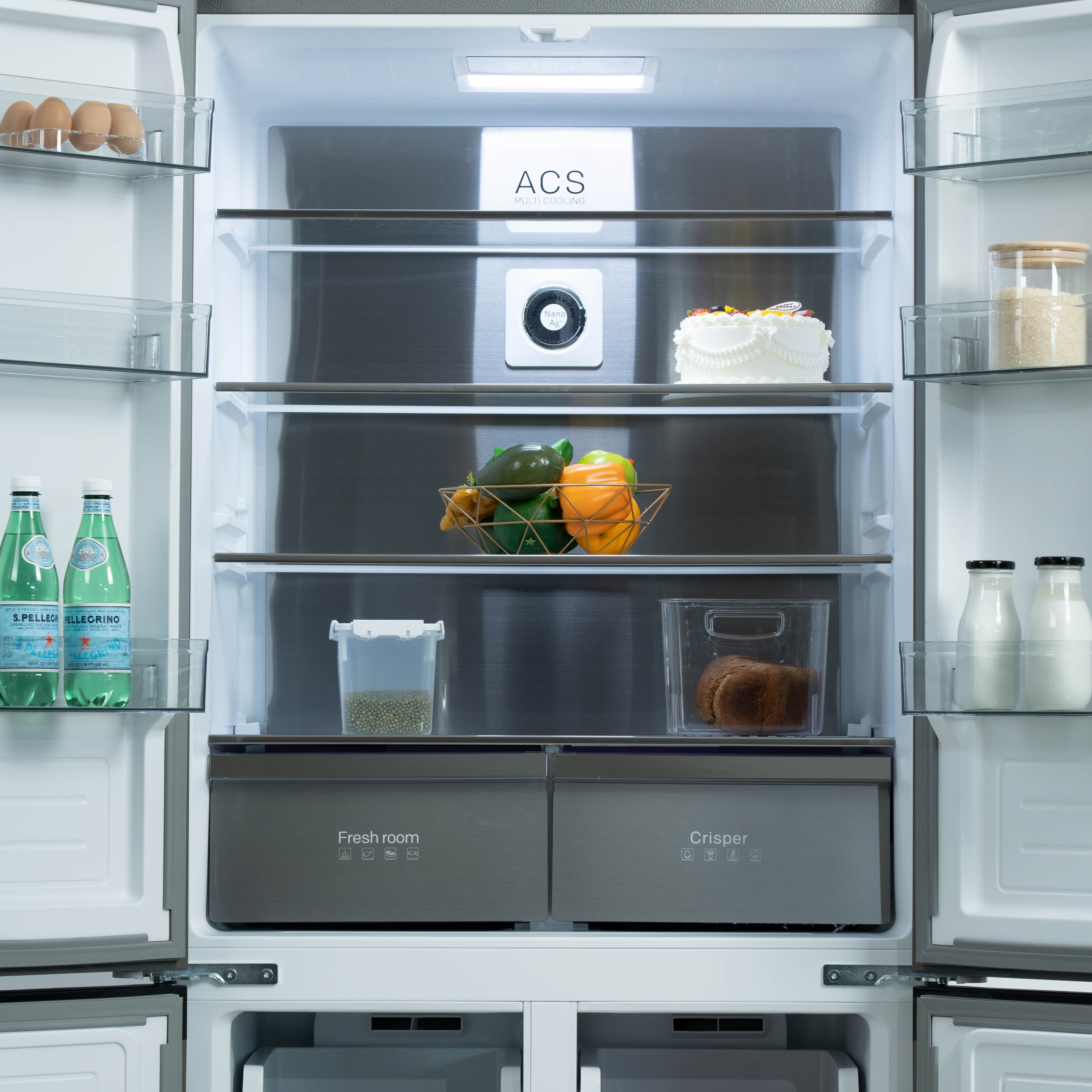 9185842 Холодильник многодверный   Бирюса CD 496 TWG белый STDN-0075493 - Вид №4