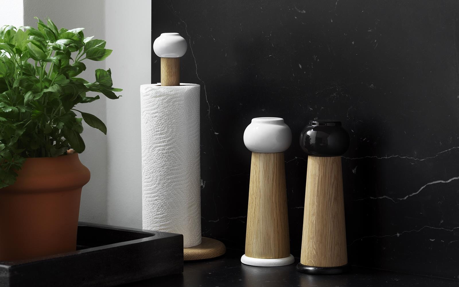 5001065 Бочковая соляная мельница Small White Normann Copenhagen  - Вид №3