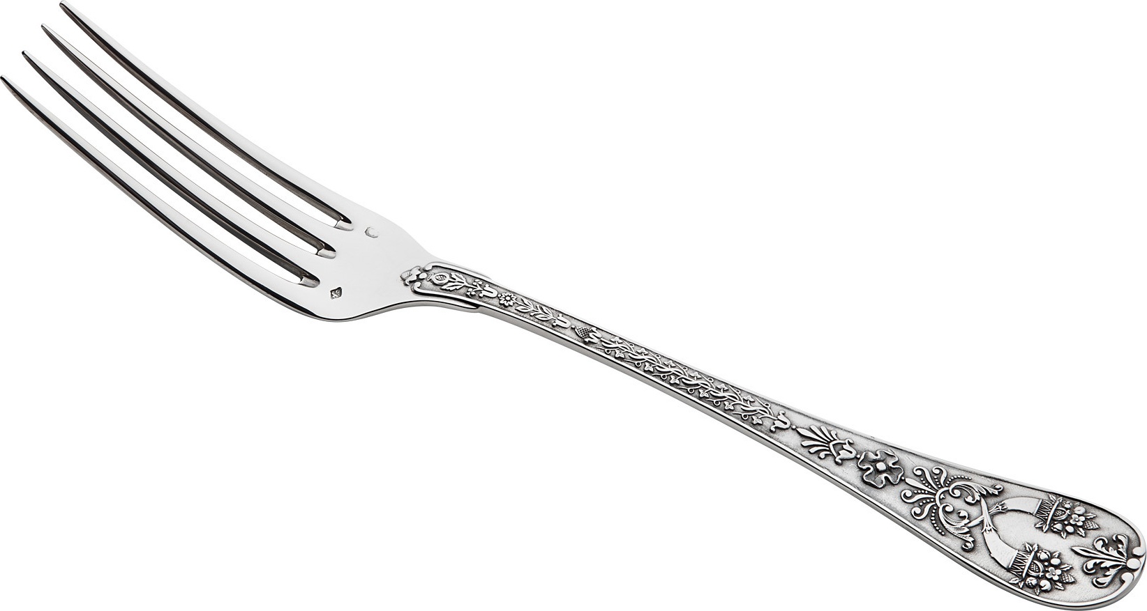 10531232 Odiot Вилка столовая Odiot "Наполеон" 21,8см (серебро 925) Серебро 925 