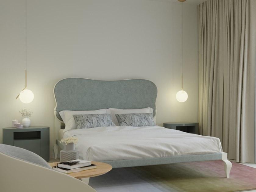 Jetclass Двуспальная лакированная кровать с мягким изголовьем Deluxe Jdl101.16, jdl101.18, jdl101.20 - Вид №2