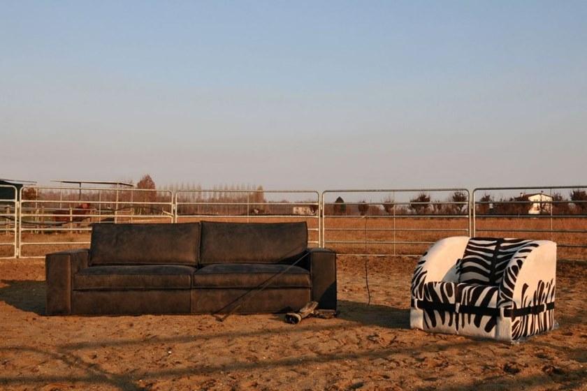 Gobbo Salotti 3-х местный кожаный диван sun-id-1425794 - Вид №4