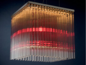 Стеклянная галогенная подвесная лампа