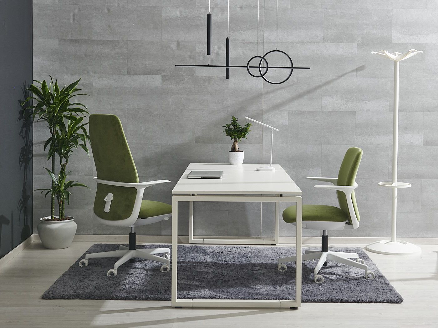 5 спиц с низкой спинкой поворотный операционный офисный стул AP Factor Queens ARCH-00001844 - Вид №1