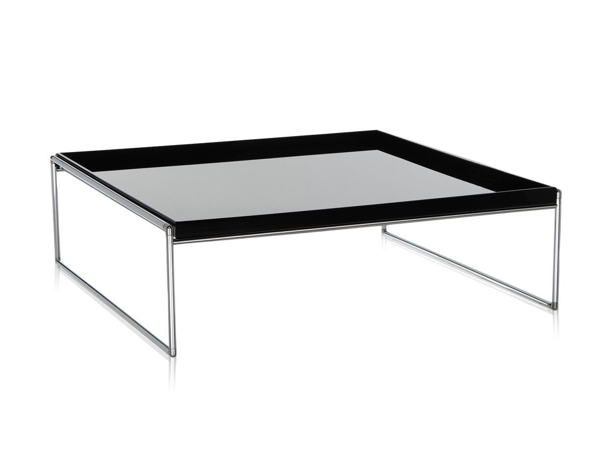 Квадратный стол из ПММА и стали Kartell TRAYS ARCH-00026081