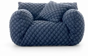 Gervasoni Кресло со съемным чехлом с подлокотниками Nuvola