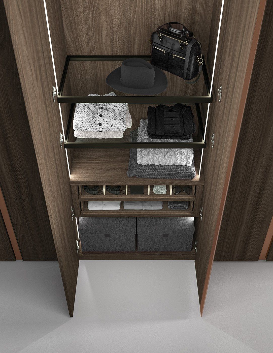 Шкаф с гладкой створкой TUMIDEI Armadio ARCH-00130805 - Вид №10