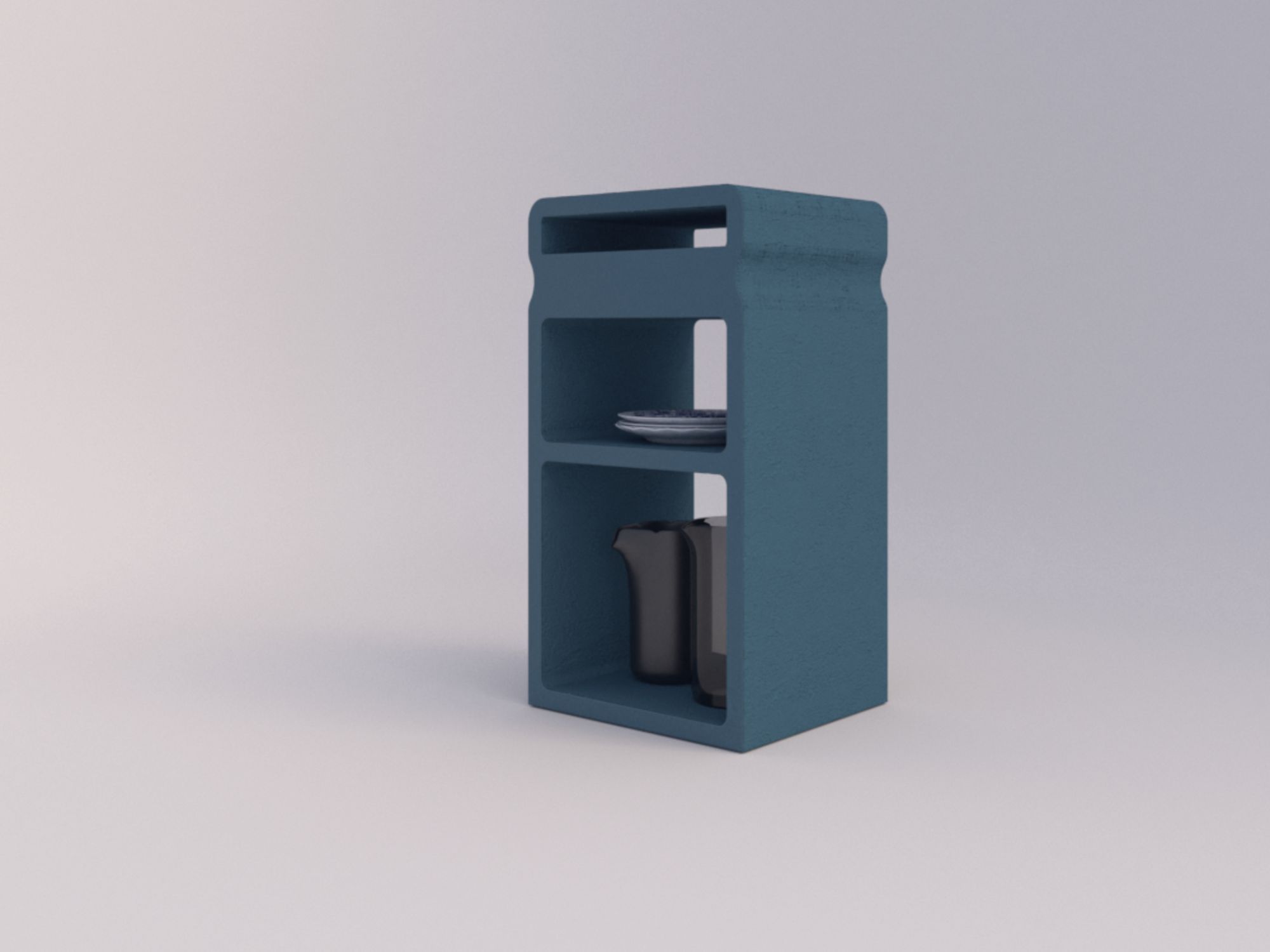 Мебель контейнеры в бетонной конструкции Voltan 555 ARCH-00021949 - Вид №90