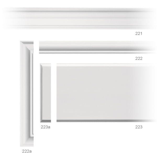 Гипсовая планка GESSO 221 CIMAISE ARCH-00083771 - Вид №5