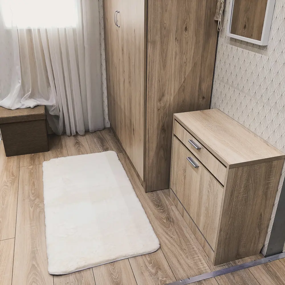 Шкура искусственная полиэстер 60x120 см цвет кремовый 82383196 STLM-2064879 Santreyd  - Вид №4