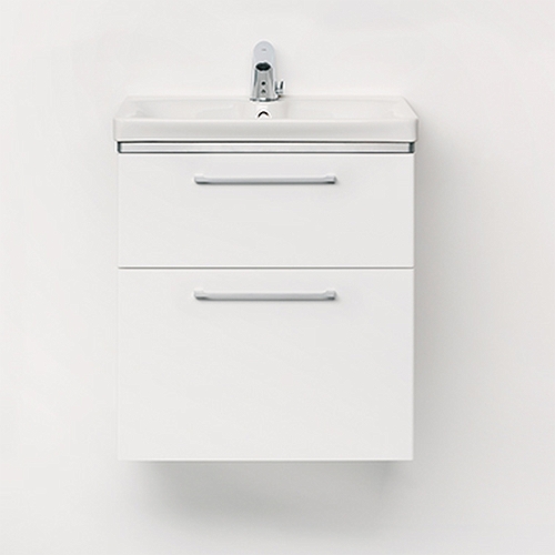 9610262101 IDO Glow напольная тумба под умывальник, с двумя ящиками, W = 980 мм, W1 = 1000 мм, дуб - Вид №2